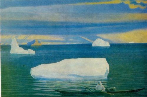 Рокуэл Кент Эскимос в Аляске. 1933